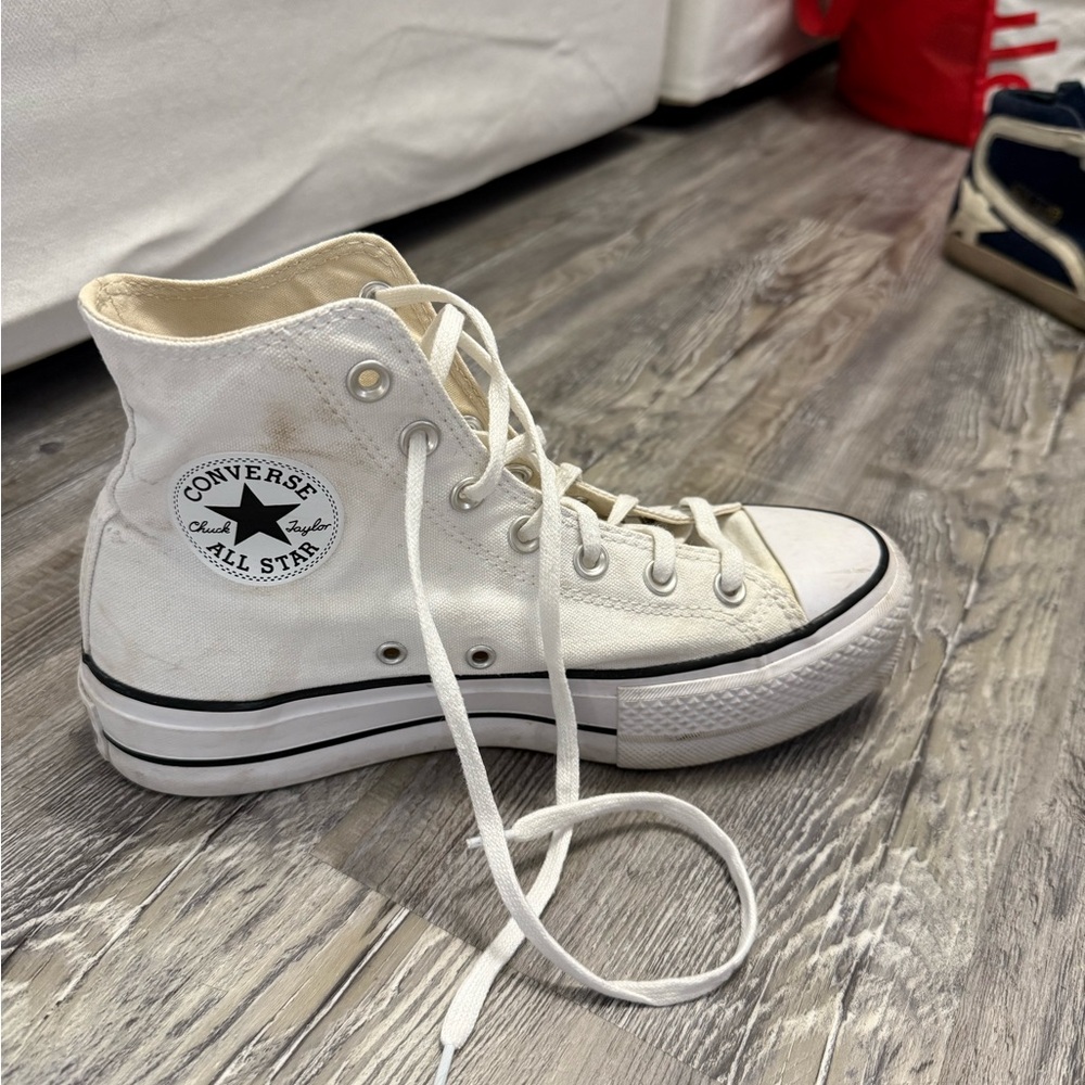 Converse Women's White High-Top Sneakers